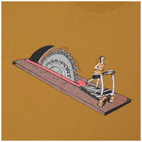 Keep Running T-Shirt - Mustard