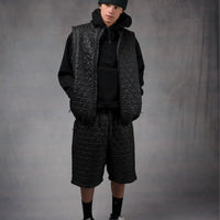 Convertible Micro Puffer Base Layer Pants - Black