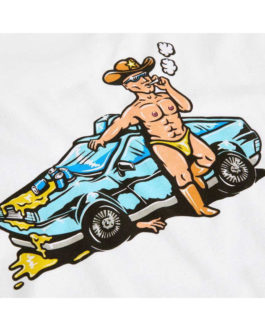 Cowboy Cop T-Shirt - White