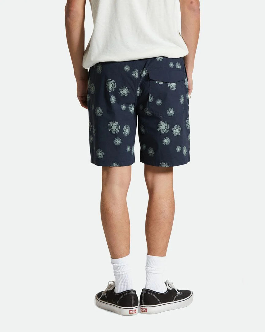 Voyage Short 18" Boardshorts - Washed Navy Sol