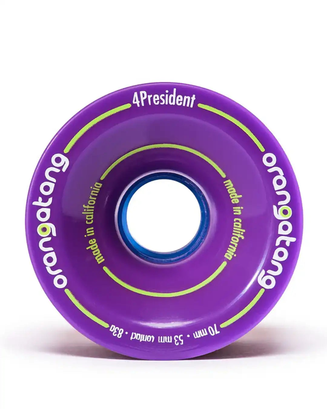 4President Longboard Wheels - Purple