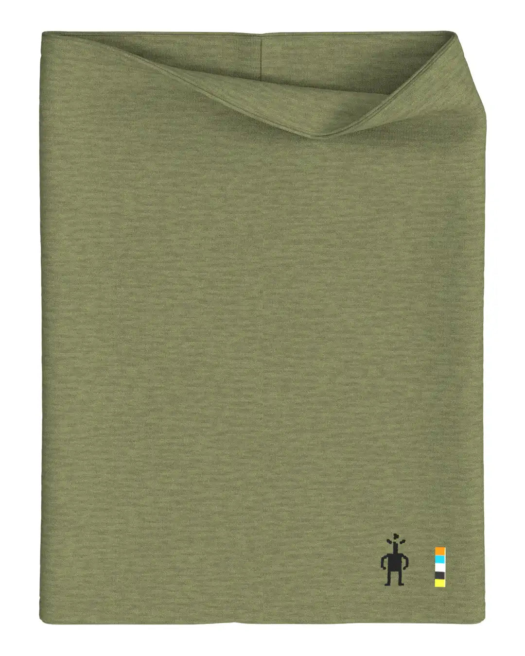 Neck Warmer Thermal Merino Reversible - Winter Moss Heather
