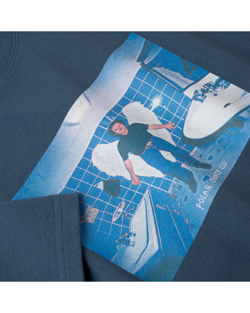 Angel Man T-Shirt - Grey Blue