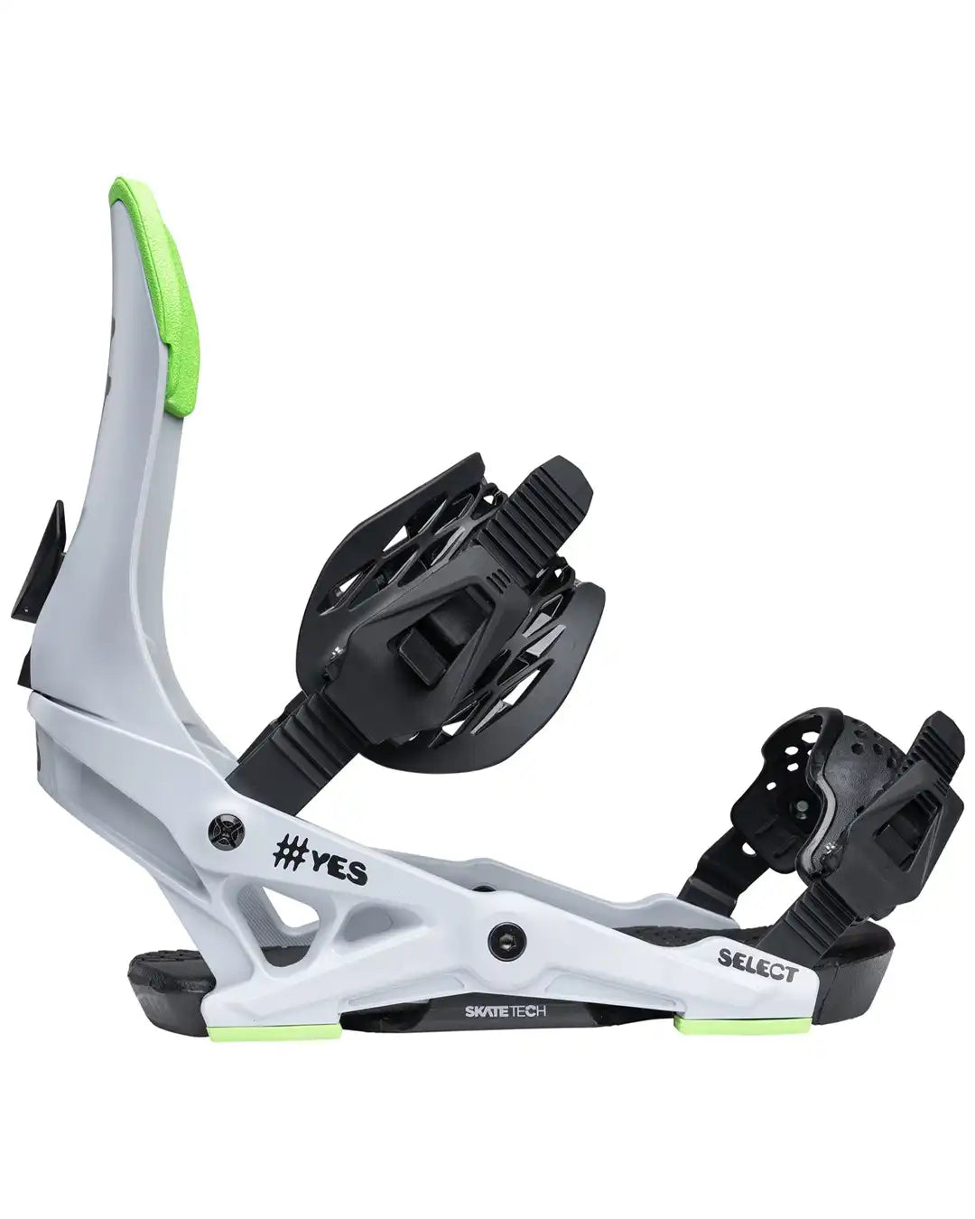 Select Snowboard Bindings - Yay Grey 2026