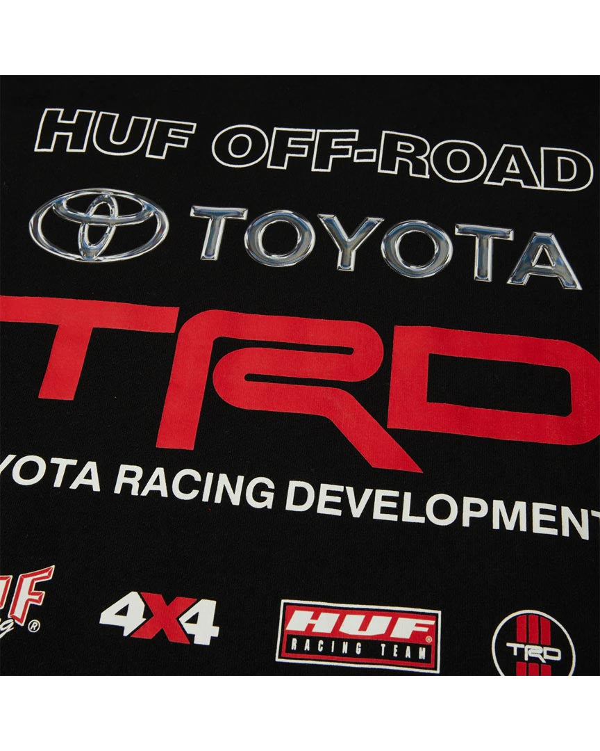 X Toyota Trd Team 4X4 Hoodie - Black