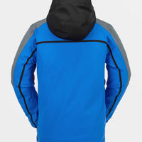 Brighton Pullover Winter Jacket - Electric Blue