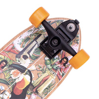 Surf Skate Banana Train Fish Complete Cruiser Skateboard