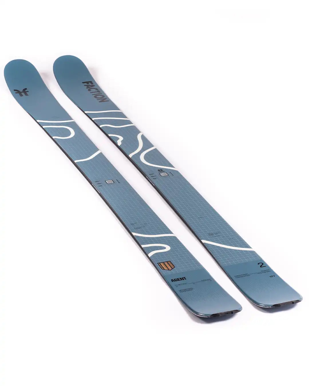 Agent 2 Skis - Blue 2026