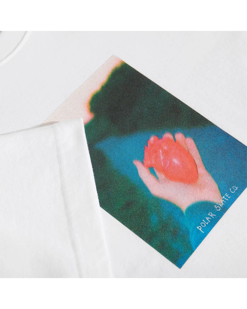 Heart In Hand T-Shirt - White
