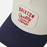 Hubal C Mp Trucker Hat - Off White/Blue