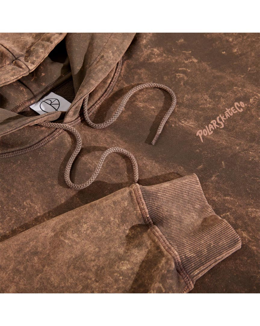 Hoodie Acid Frank Surf Logo - Brown