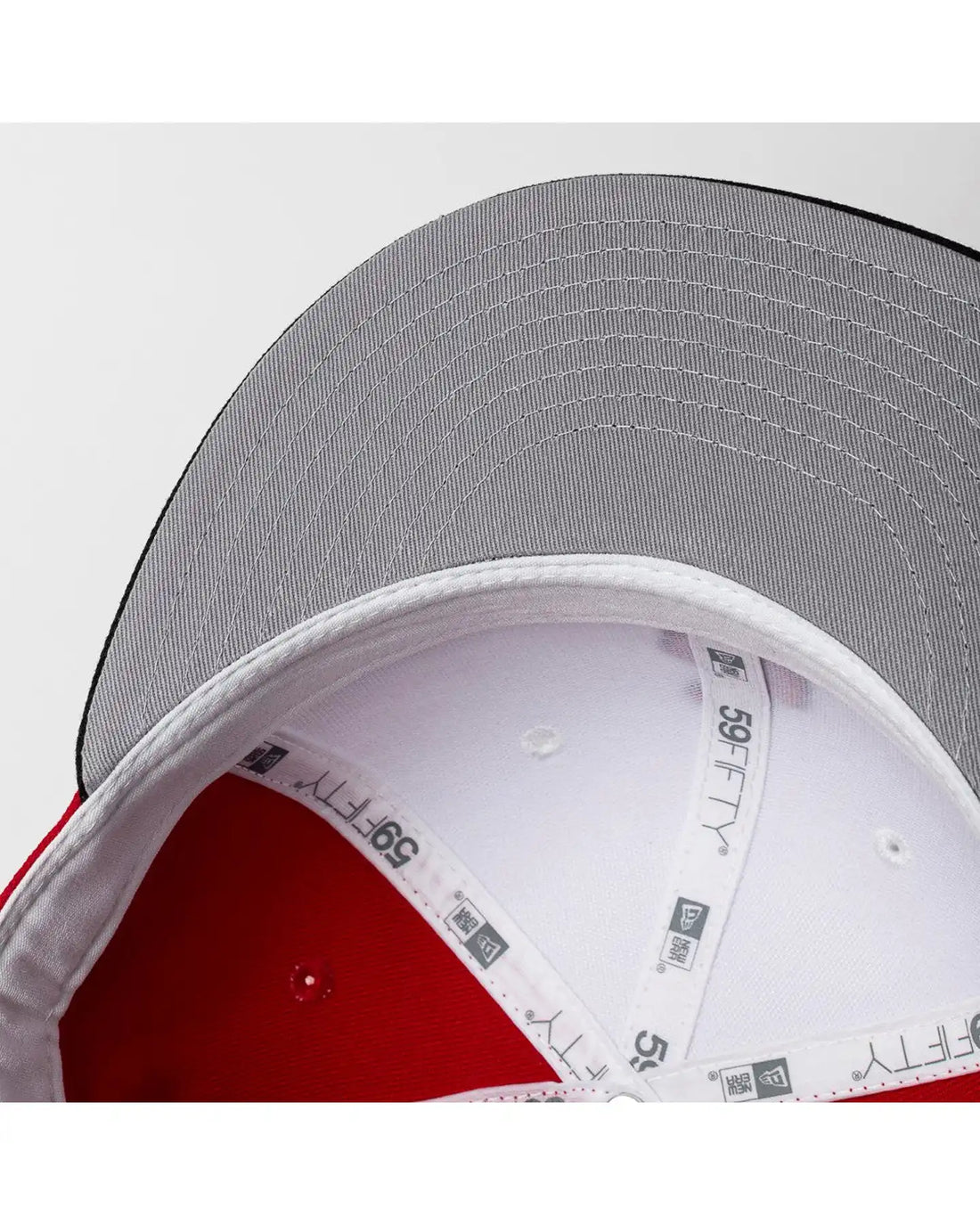 New Era Five Hat - White/Red/Black