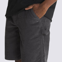 Drill Chore Loose Carpenter Cord Shorts - Asphalt