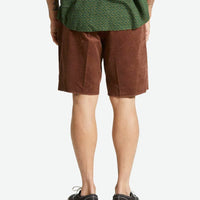 Madrid Ii Corduroy Shorts - Sepia Cord