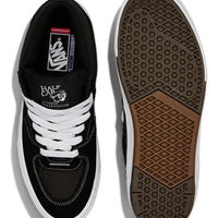 Skate Half Cab Wafflecup Shoes - Black/White
