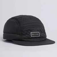 Jasper Quilted Insulated Cap - Black