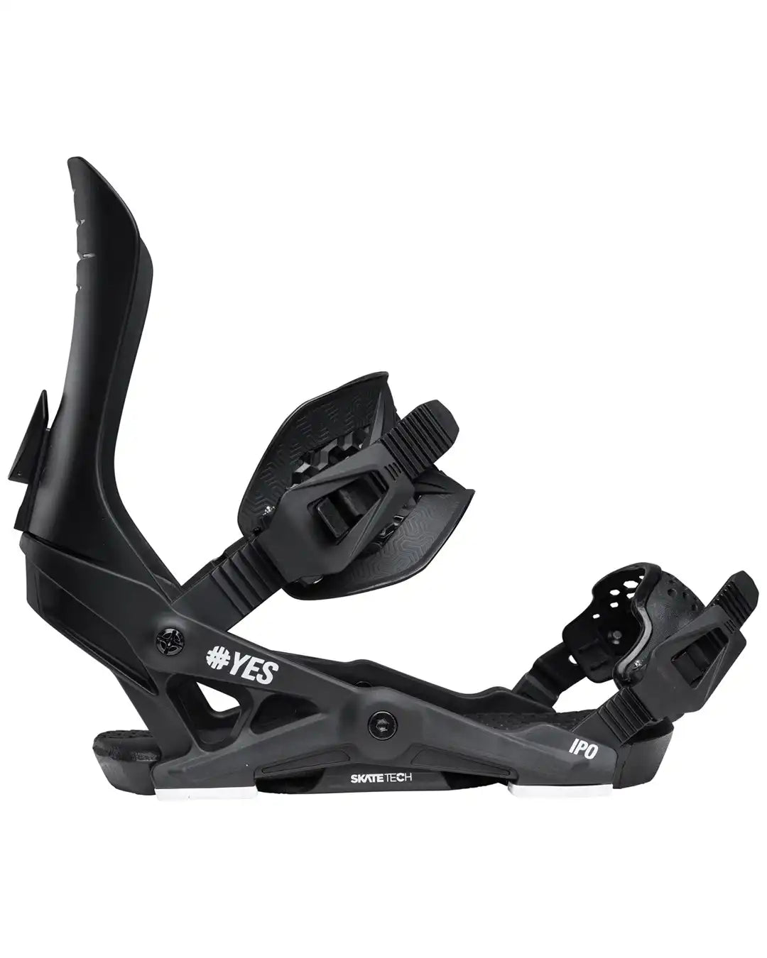 Ipo Snowboard Bindings - Pitch Black 2026