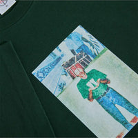Jeans Teeth T-Shirt - Dark Green