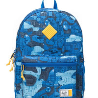 Lego Heritage Youth Backpack - Abstract Bricks Blue