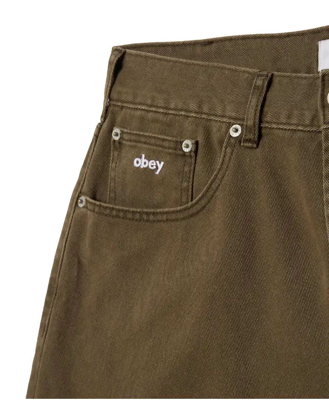 Jeans Bigwig Baggy Denim - Wren Faded Wash