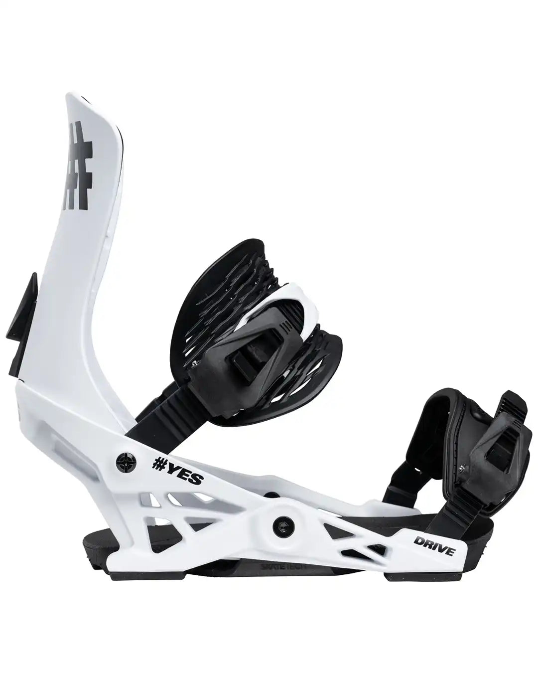 Drive Snowboard Bindings - It's White 2026