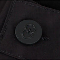 Pleated Chino Snow Pants - Black