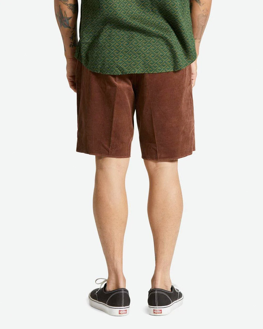 Madrid Ii Corduroy Shorts - Trek Green Cord