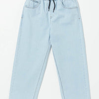 Big Kids Freazy Loose Ew Denim Pants - Allover Stone Light