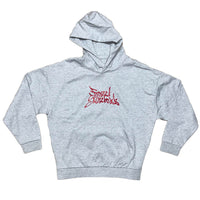 Handstyle Logo Heavy Hoodie - Ash Grey