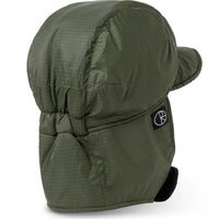 Luke Flap Cap Ripstop - Grey Green