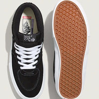 Skate Half Cab Shoes - Black/White