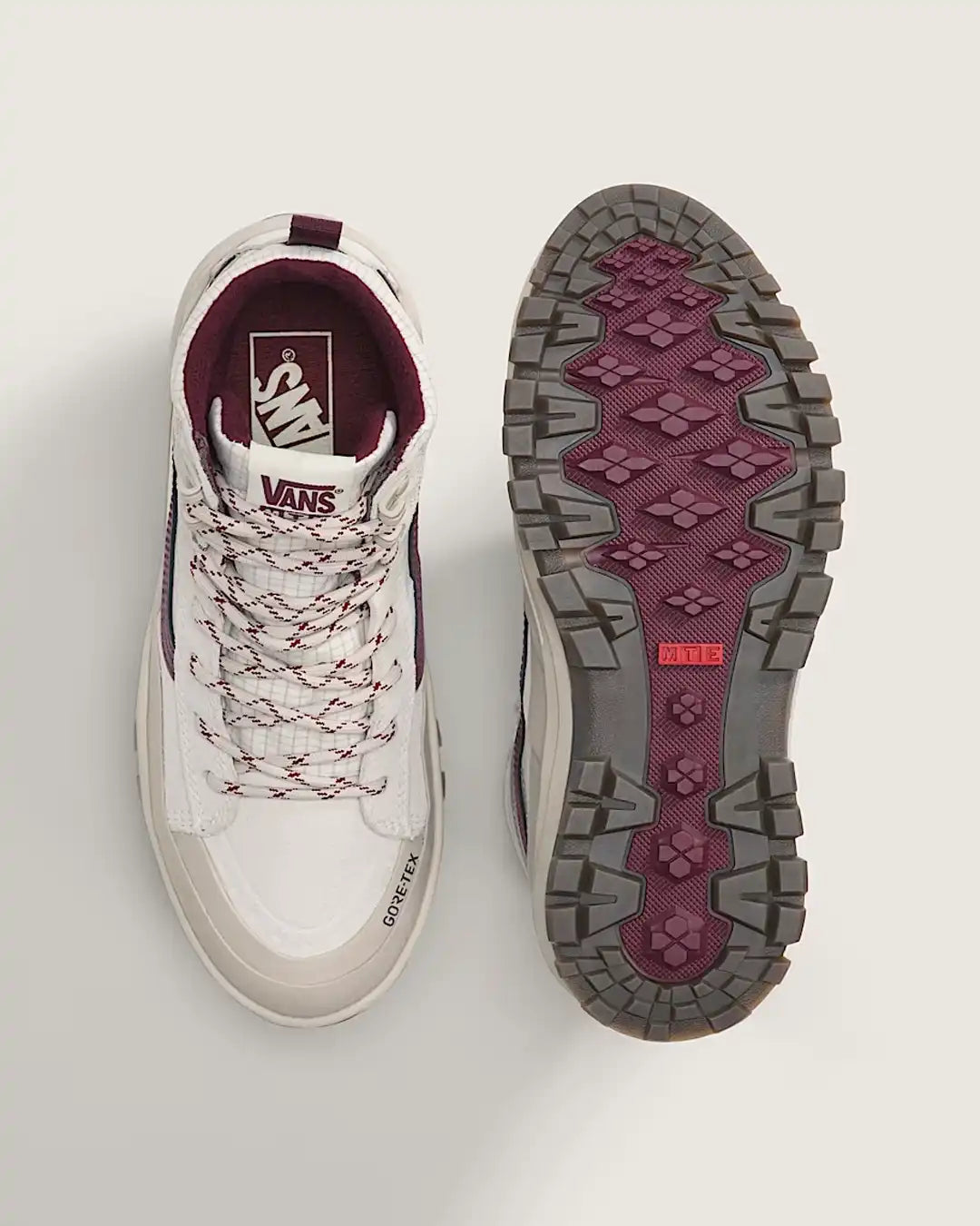 Souliers Mte Sk8-Hi Gore-Tex Insulated - Egret