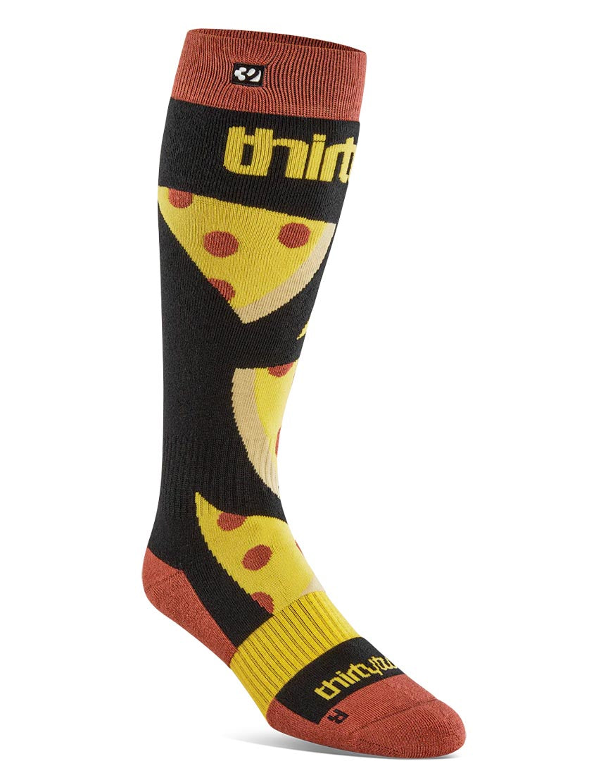 Youth Double Thermal Socks - Red/Yellow