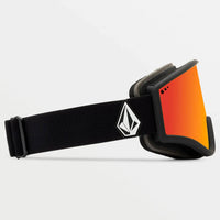 Yae Goggles - Matte Black / Red Chrome 2024