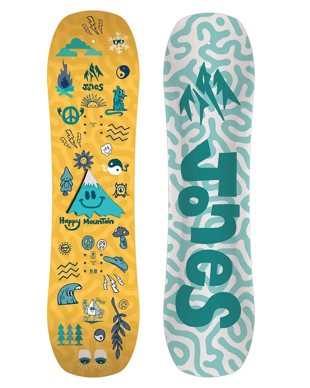 Happy Mountain Set W/Binding Kids Snowboard 2026