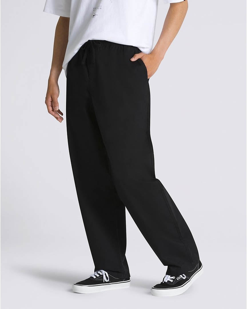 Pantalon Range Baggy Tapered Elastic Waist - Black