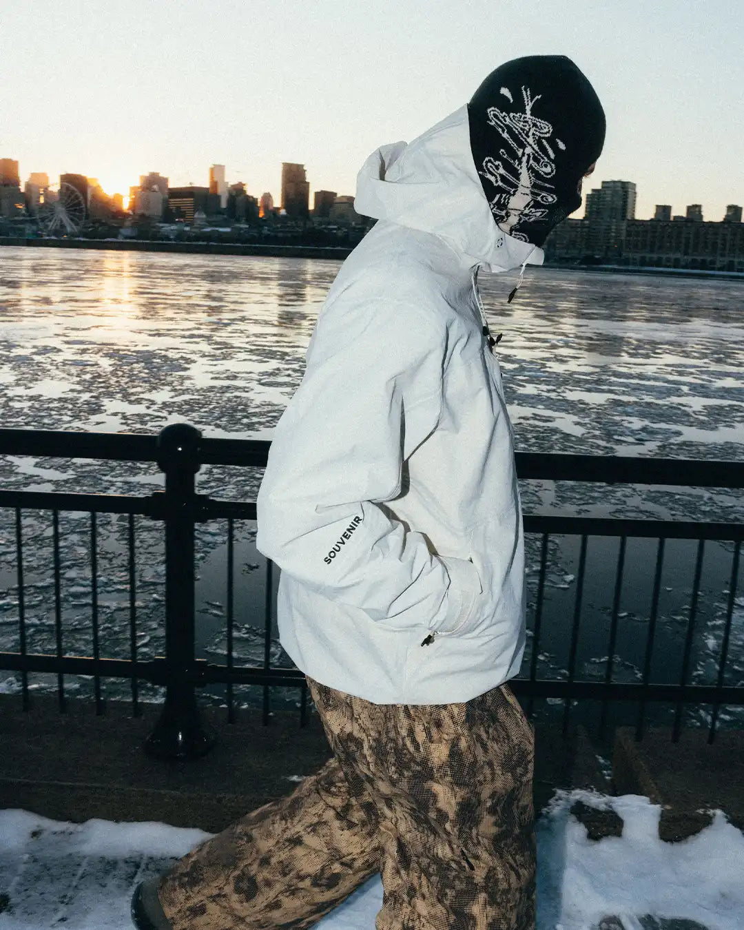 3 Ply Shell Winter Jacket - Marshmallow