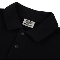 Fleece Rugby Sweatshirt - Black/Marshmallow