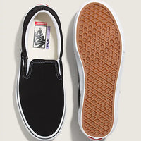 Souliers Skate Slip-On - Black/White