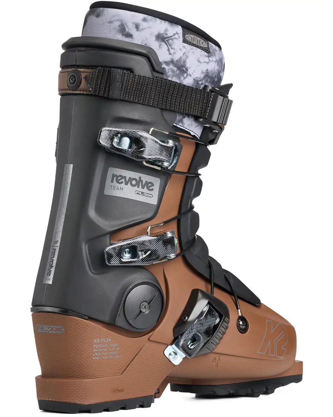 K2 revolve スキーブーツ オレンジ/ブラウン 3_daaf896d-ab31-4d54-8273-