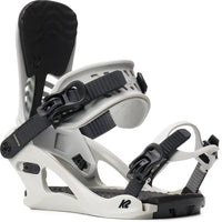 Cassette Womens Snowboard Bindings - Grey 2026