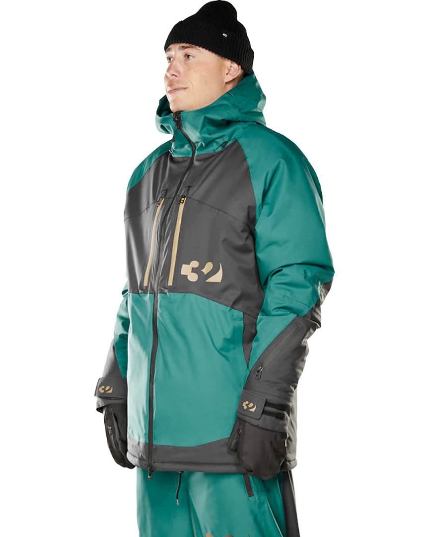 Lashed Insulated Winter Jacket - Forrest