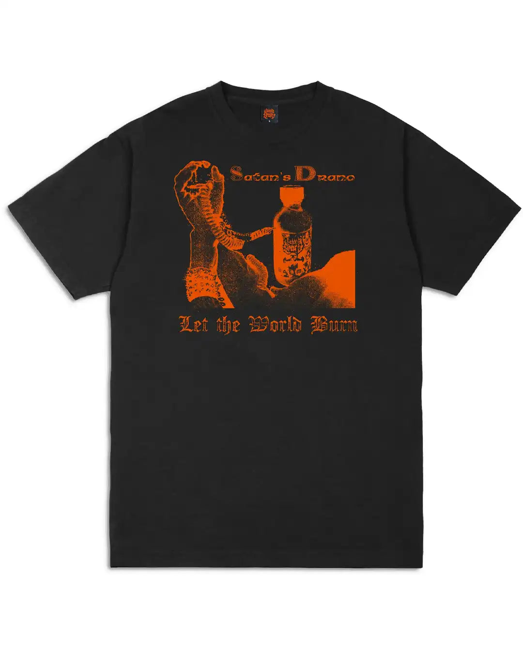 Let The World Burn T-Shirt - Black