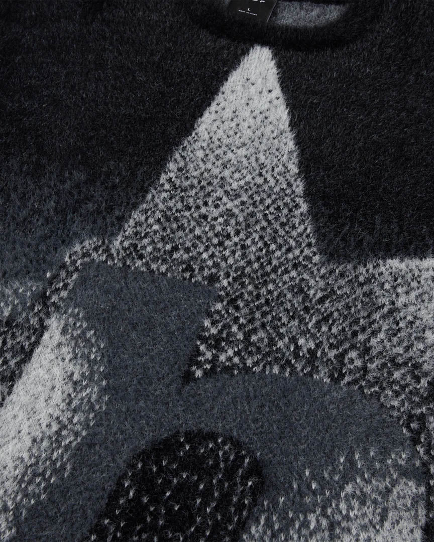 Horizon Mohair Crewneck Sweatshirt - Charcoal