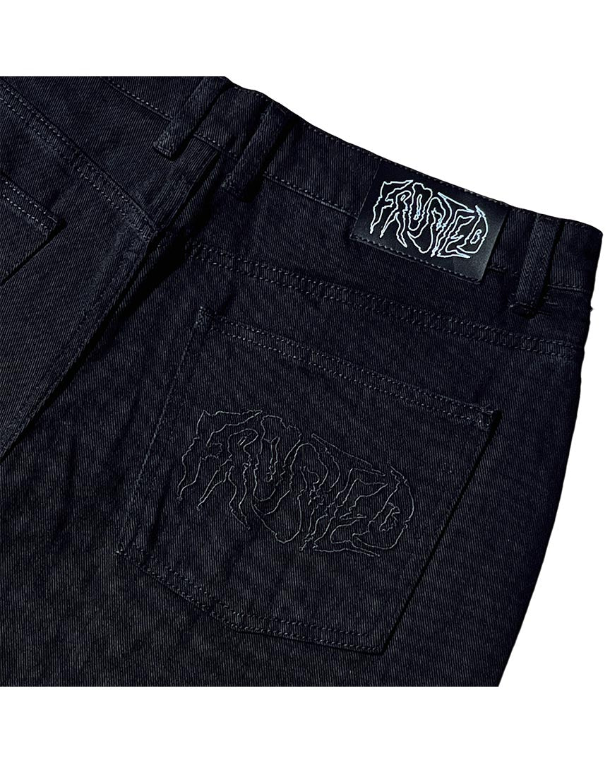 Jeans Wavy Classic Baggy - Black