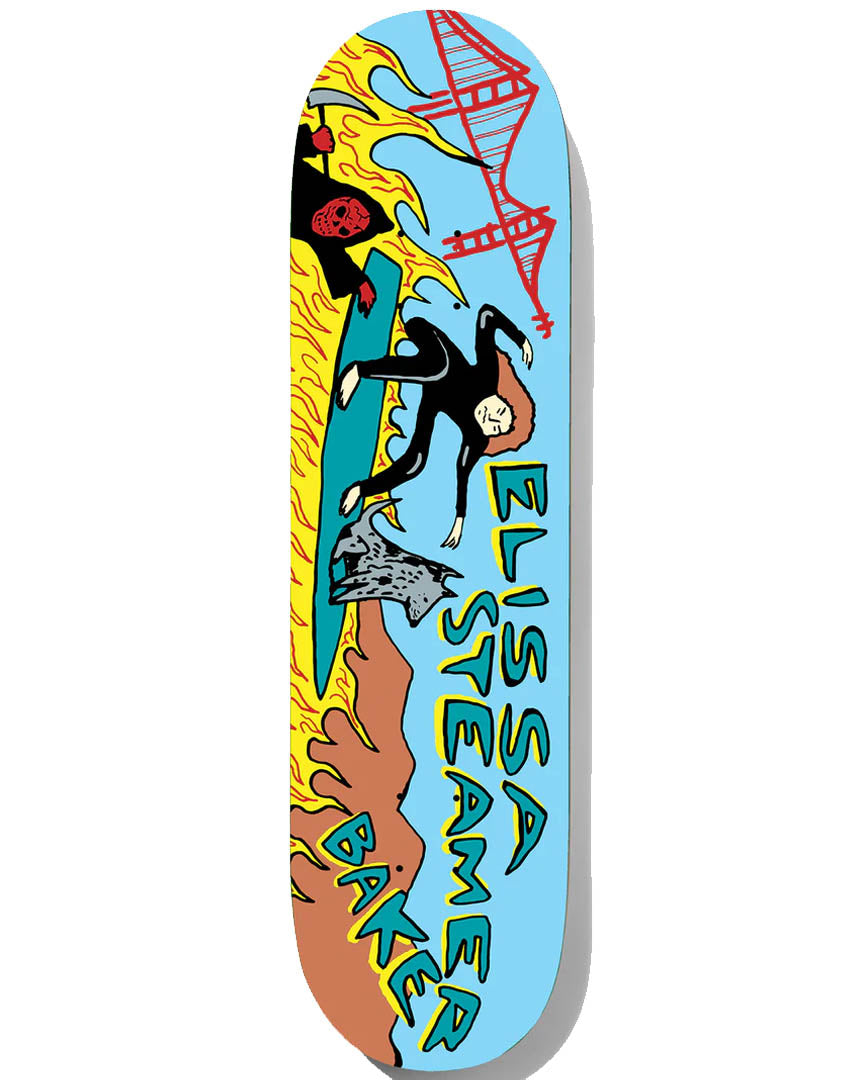 Elissa Steamer Rippin Ranman Skateboard Deck