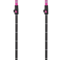 Pôles De Ski Steep Pro Vario S3 - Black/Rhoda