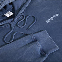 Acid Frank Surf Logo Hoodie - Dark Blue