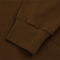 Enzyme Wash Hoodie - Milk Chocolate