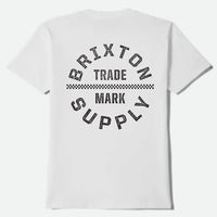 Oath V Standard T-Shirt - White/Black